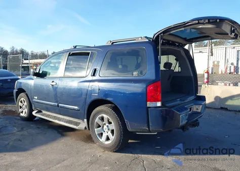 2007 Nissan Armada Le from USA, damaged, VIN 5N1AA08C07N713599